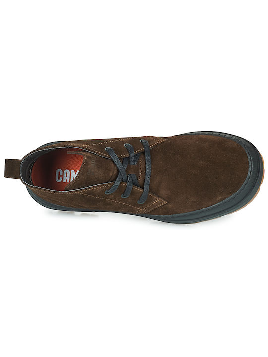 Brutus Trek Men's Suede Boots Brown