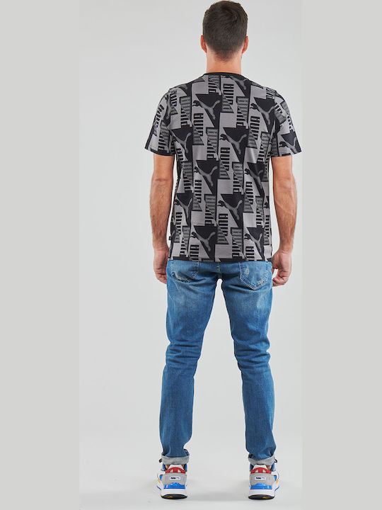PUMA Power Kurzarm T-Shirt Schwarz PUMA Power Kurzarm T-Shirt Schwarz