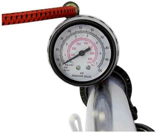 Compass 09149 Luftpumpe Luftpumpe Hand mit Manometer