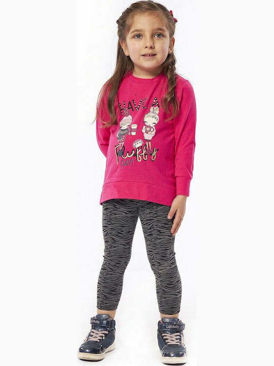 Evita Kinderbekleidungsset mit Fuchsie Leggings 2 Stück Evita Kinderbekleidungsset mit Fuchsie Leggings 2 Stück