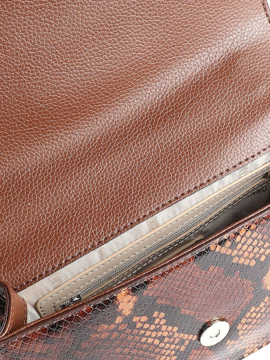 Elissa Damen-Schultertasche aus Leder Chestnut