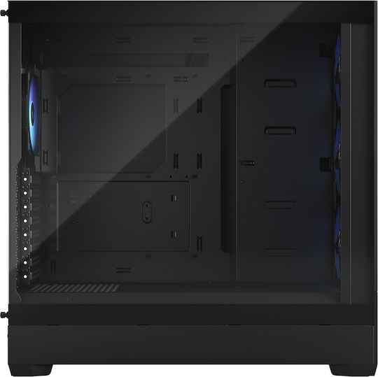 Fractal Design Pop XL Air Gaming Midi Tower Computer Case with Side Window RGB Black TG Clear