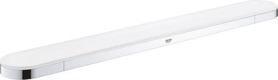 Grohe Selection Ράγα Μπάνιου Διπλή Επιτοίχια με Βίδες 60x60cm Ασημί Grohe Selection Ράγα Μπάνιου Διπλή Επιτοίχια με Βίδες 60x60cm Ασημί