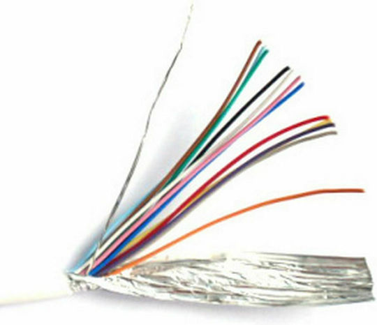 Ramcro Καλώδιο Συναγερμού με Διατομή 4x0.22mm² 1m