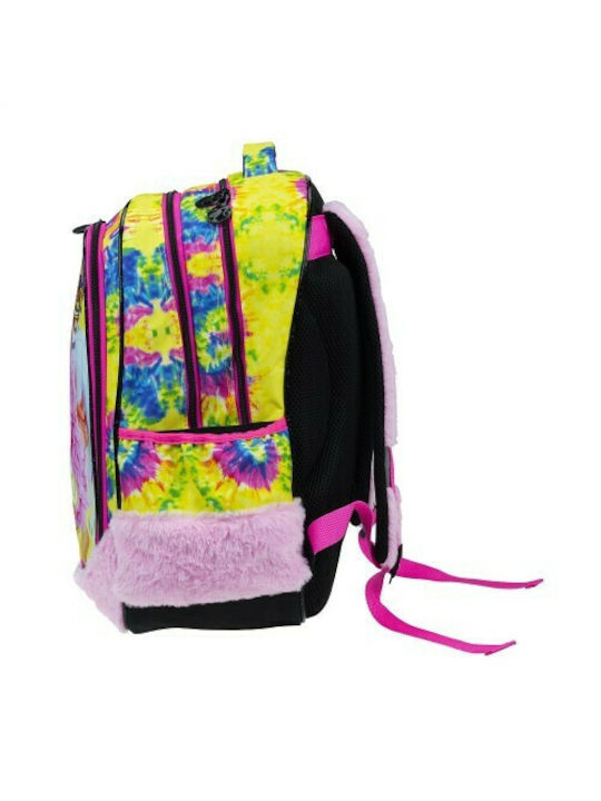 Gim Barbie School Backpack for Elementary with Water Bottle Holder Multicolour 27L 35 x 20 x 46cm