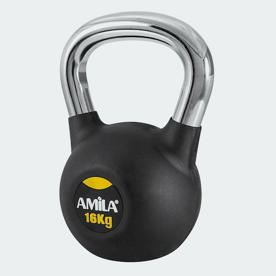 AMILA Kettlebell Rubber 16kg Gray