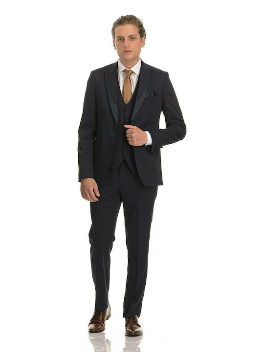 MEN'S SUIT D ZINE 19504 BLACK