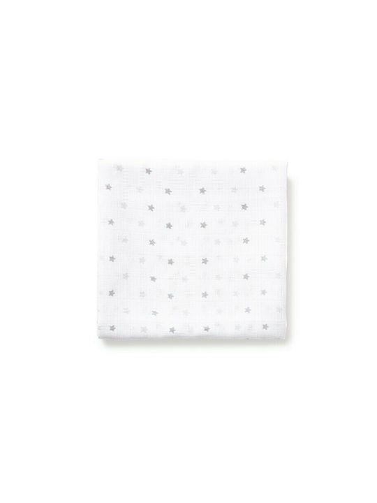 Interbaby Πάνες Αγκαλιάς Γκρι 80x110εκ. 3τμχ