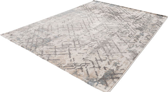 Estia 2609 Teppich Rechteckig Synthetisch,Polyester/Cotton/Leather Smoke Ivory