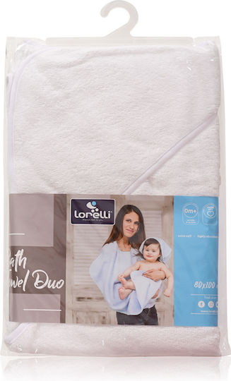 Lorelli Baby Bath Towel Hooded 80x100cm