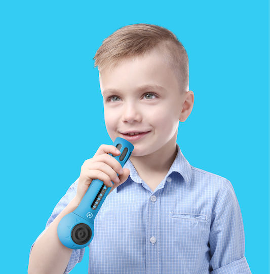 Celly Μικρόφωνο Karaoke Ασύρματο Kids Festival KIDSFESTIVALLB Μπλε