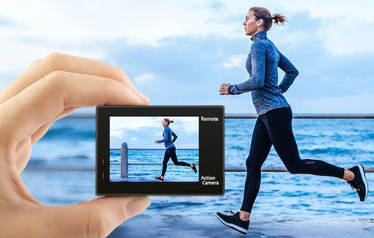 Akaso Brave 4 Action Camera 4K Ultra HD Underwater (with Case) with Screen 2" and Wi-Fi Black