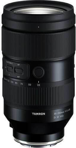 Tamron Full Frame Camera Lens 35-150mm F/2-2.8 Di III VXD Telephoto for Sony E Mount Black