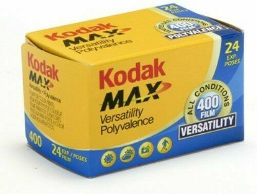 Kodak Color Negative UltraMax 400 Roll Film 35mm (24 Exposures)