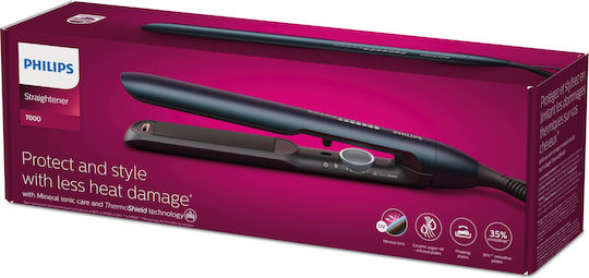 Philips Series 7000 BHS732/00 Hair Straightener with Ceramic Plates Ionic