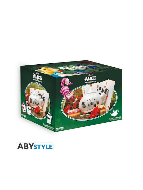 Abysse Alice in Wonderland - Queen of Hearts Teapot Ceramic Multicolored 1200ml