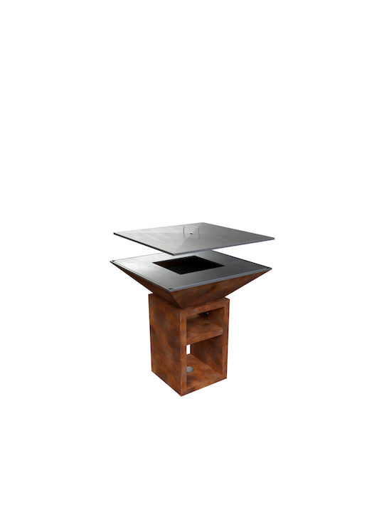 Vulcanus Grill Pro910 Chef Огнище На открито Кафяв 91x91x99см