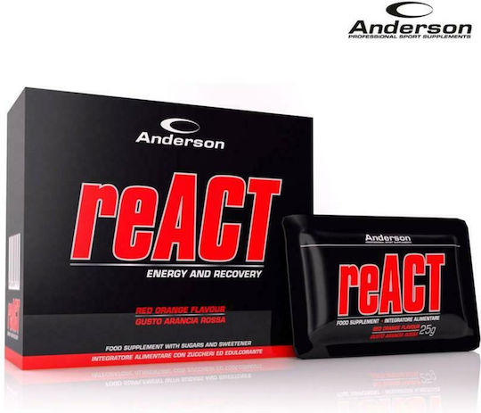 Anderson React Box Aliment Special Alimentar 25gr Roșu Portocaliu