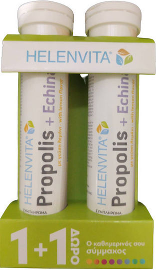 Helenvita Propolis & Echinacea Ergänzung zur Stärkung des Immunsystems 40 Registerkarten Zitrone