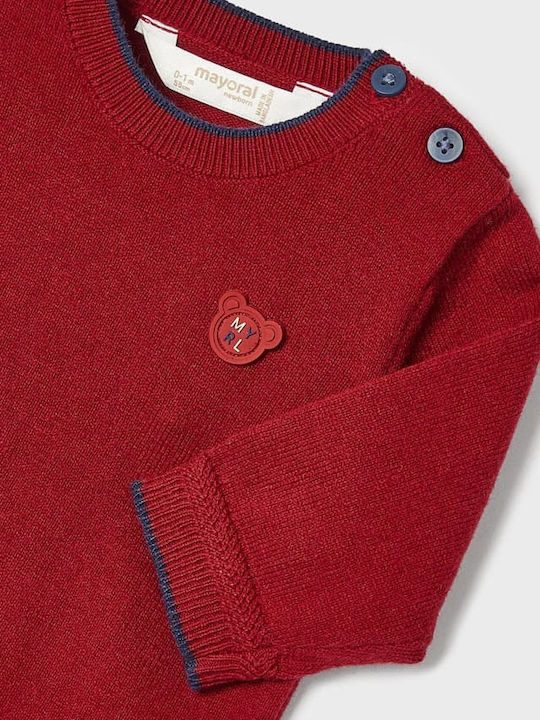 Mayoral Kids Sweater Long Sleeve Red