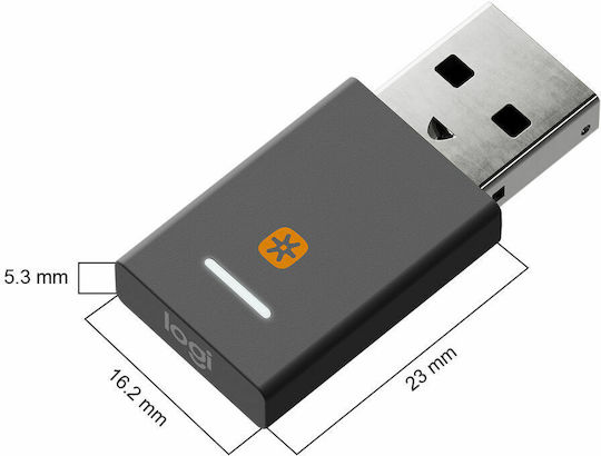 Logitech UC Zone Wireless Plus On Ear Multimedia Ακουστικά με μικροφωνο και σύνδεση Bluetooth