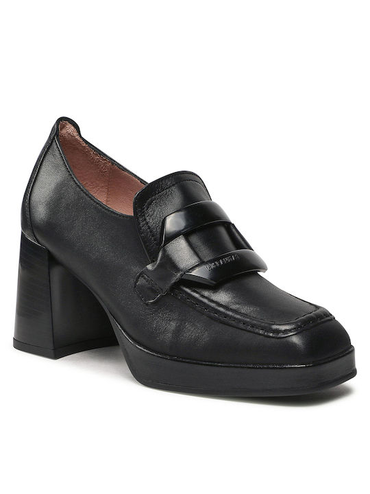 Hispanitas Natalie-2 Din piele Pantofi cu toc Negre