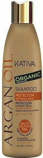 Kativa Argan Oil Shampoos Reconstruction/Nourishment & Hydration for All Hair Types 250ml
