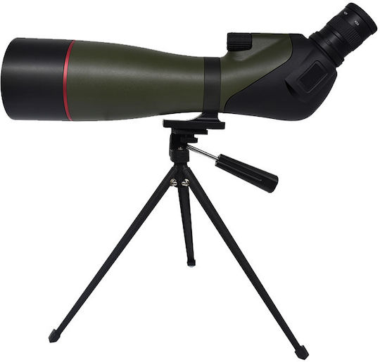 Falcon Оптичен монокъл 20-60x80 мм Черен Optics Spotting Scope
