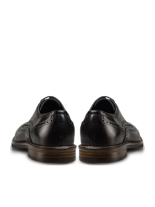 Men's Leather Oxfords Black