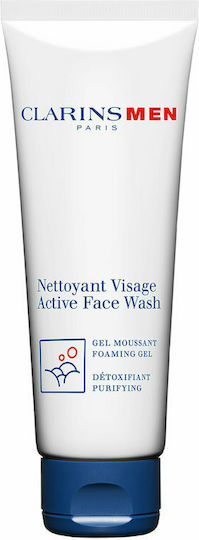 Clarins Men Active Face Wash Gel Καθαρισμού Προσώπου για Άνδρες 125ml