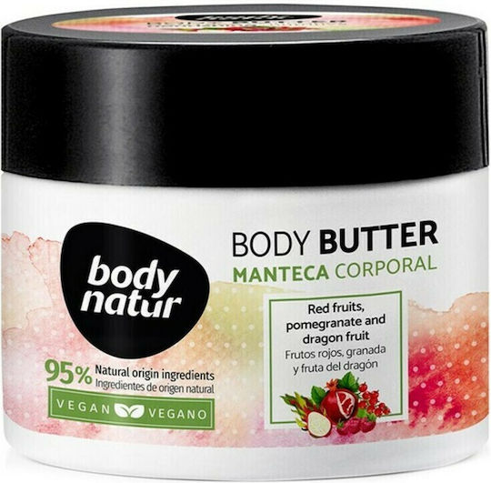 Body Natur Red Fruit Moisturizing Butter Body for All Skin Types 200ml