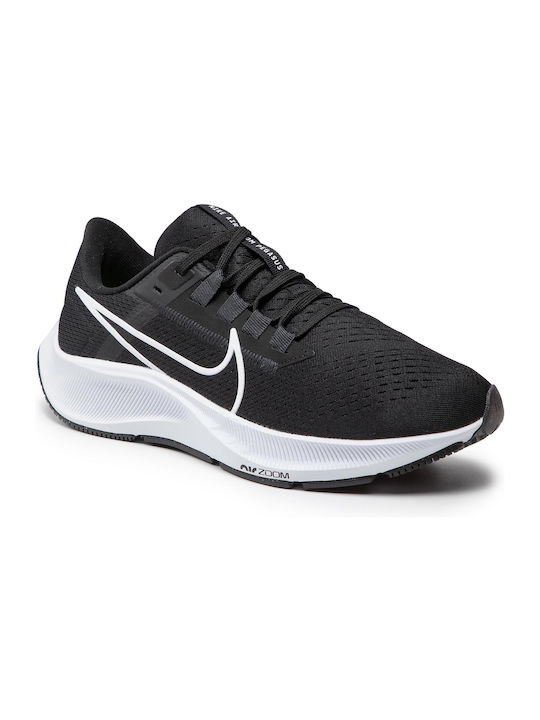 Air Zoom Pegasus 38 Sport Shoes Running Black / White / Anthracite / Volt