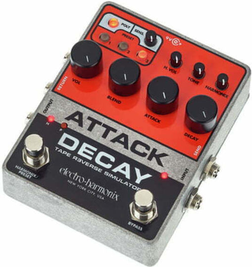 Electro-Harmonix Attack Decay Tape Reverse Pedals Simulator Electric Guitar