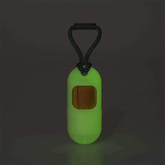 Zee-Dog Glow In the Dark Dog Waste Bag Holder Beige