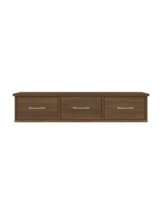 Cabinet Wall Brown Oak 88x26x18.5cm