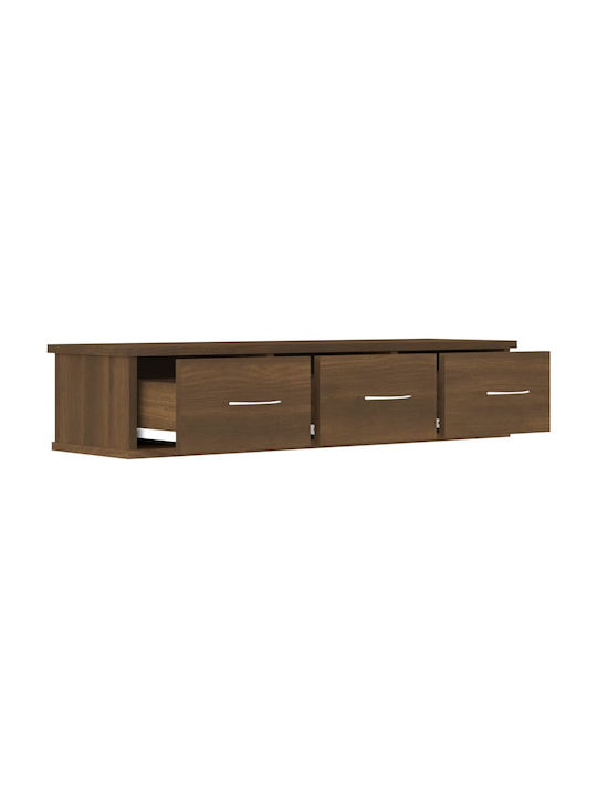 Cabinet Wall Brown Oak 88x26x18.5cm