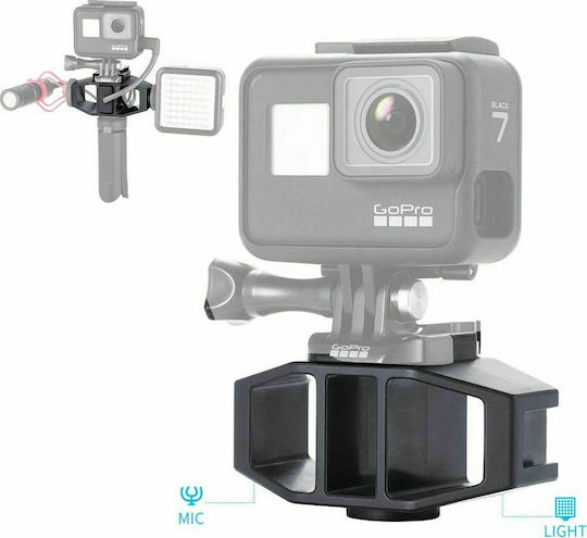 Ulanzi Vijim Vlog Microphone Mount for DJI / GoPro Fusion / Hero 10 / Hero 11 / Hero 11 Mini / Hero 12 / Hero 2018 / Hero 3 / Hero 3+ / Hero 4 / Hero 4 Session / Hero 5 / Hero 5 Session / Hero 6 / Hero 7 / Hero 8 / Hero 9 / Max