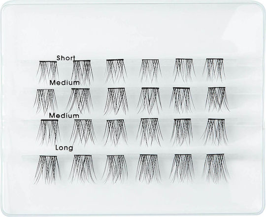 Kiss Falscara Magnetic Individuals Underlashes Lengthening Black 24 Pieces
