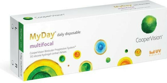 Cooper Vision My Day Multifocal 30 Daily Multifocal Contact Lenses Silicone Hydrogel with UV Protection