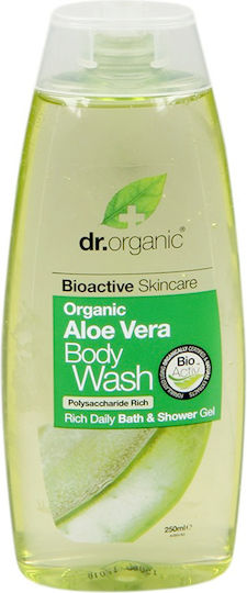 Dr.Organic Aloe Vera Αφρόλουτρο σε Gel με Βρώμη Καταπραϋντικό 250ml