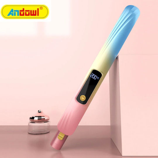 Andowl Q-M125 Hair Straightener with Ceramic Plates