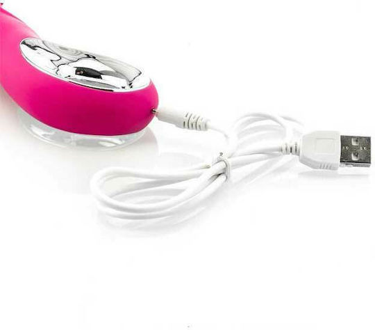 Zenn Feel The Power G-spot Vibrator G-Spot 20.5cm Pink