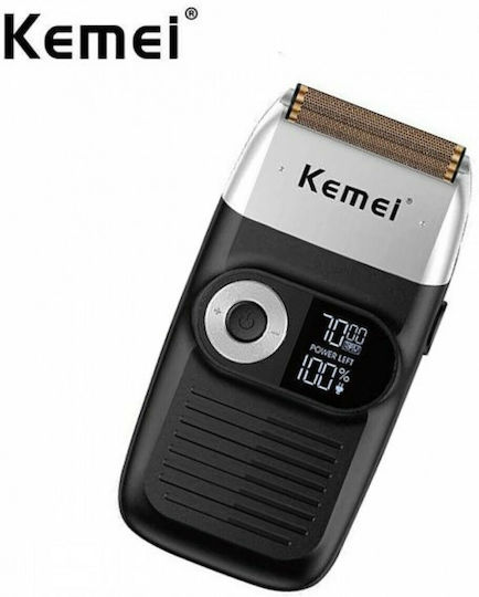 Kemei KM-2026 Foil Ξυριστική Μηχανή Προσώπου Επαναφορτιζόμενη