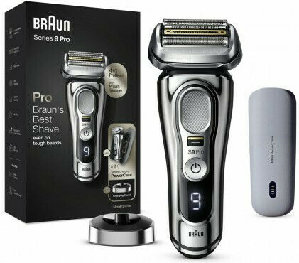 Braun Series 9 Wet & Dry S7153463 Foil Ξυριστική Μηχανή Προσώπου Επαναφορτιζόμενη