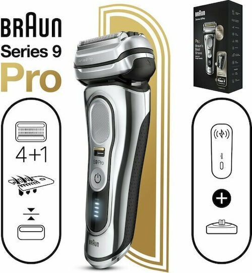 Braun Series 9 Wet & Dry S7153463 Foil Ξυριστική Μηχανή Προσώπου Επαναφορτιζόμενη