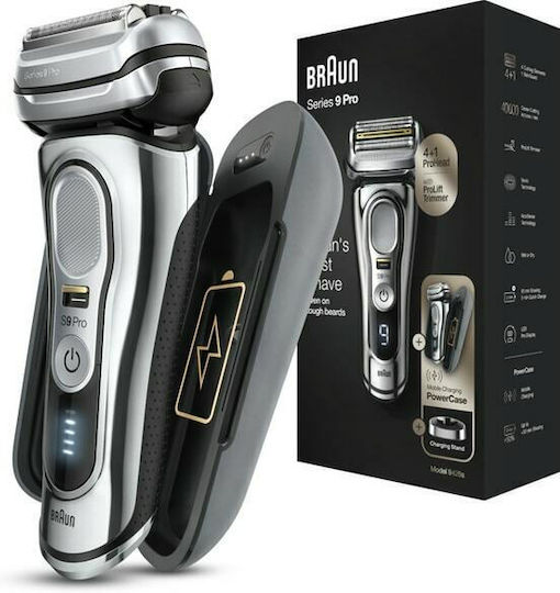 Braun Series 9 Wet & Dry S7153463 Foil Ξυριστική Μηχανή Προσώπου Επαναφορτιζόμενη