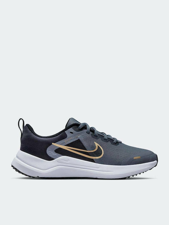Nike Downshifter Cool Grey / Metallic Gold / Black / White