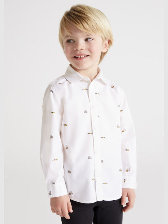 Mayoral Kids Shirt White