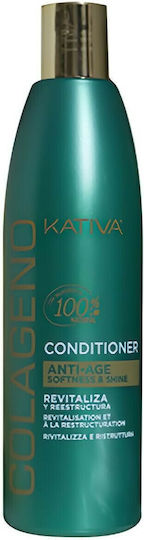 Kativa Colageno Anti-Age Conditioner Αναδόμησης/Θρέψης για Όλους τους Τύπους Μαλλιών 250ml