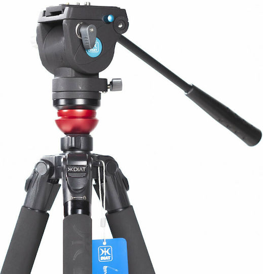 Diat Diat 293 Camera Tripod with Half Bowl Made of Aluminum Up to 175cm and 7kg Maximum Load